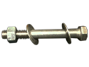 3/8" X 1"  CARRIAGE BOLT 18-8 SS